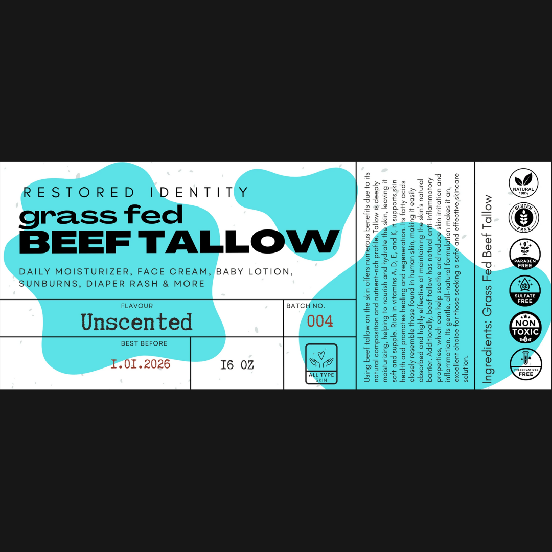 Grass Fed Whipped Beef Tallow