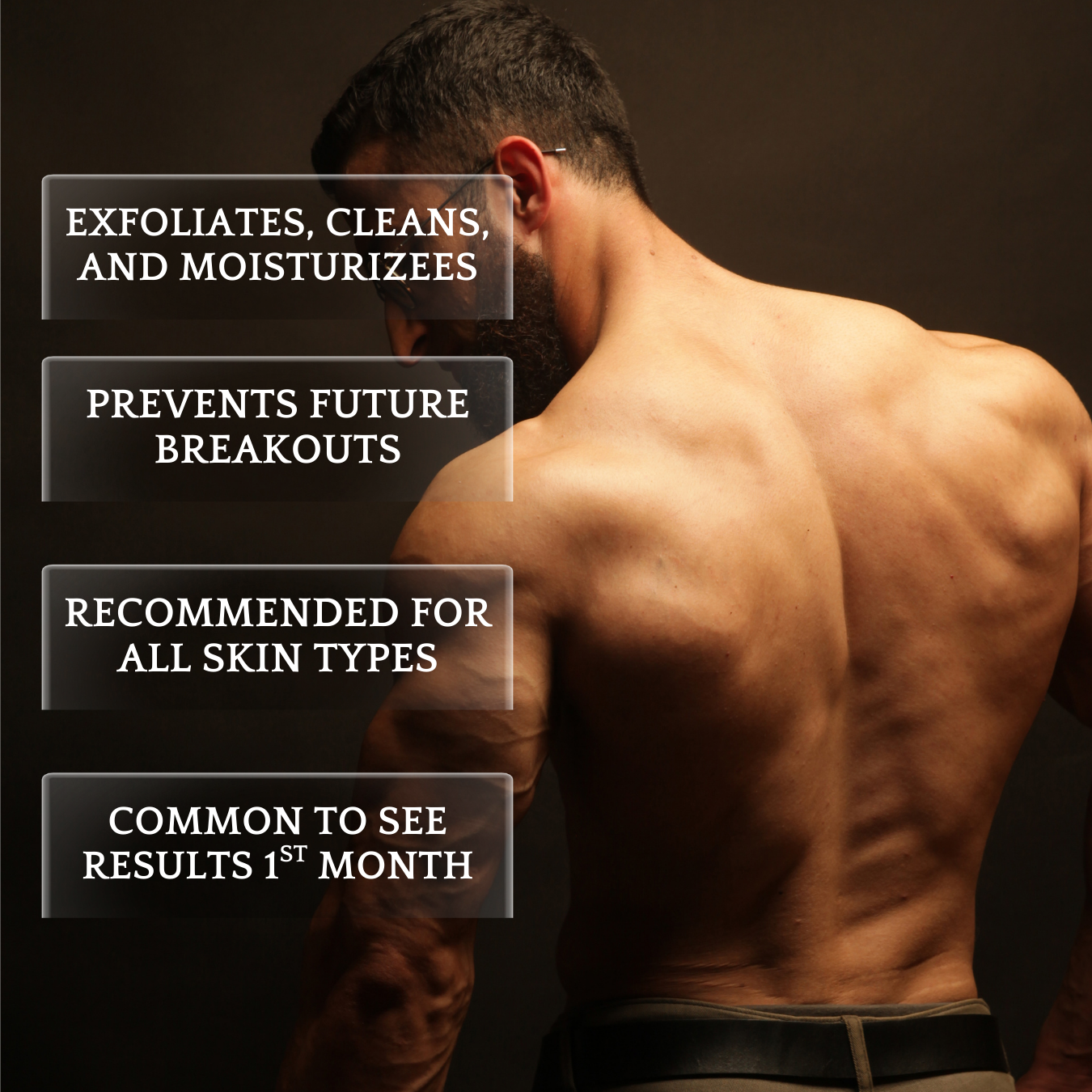 back acne body wash